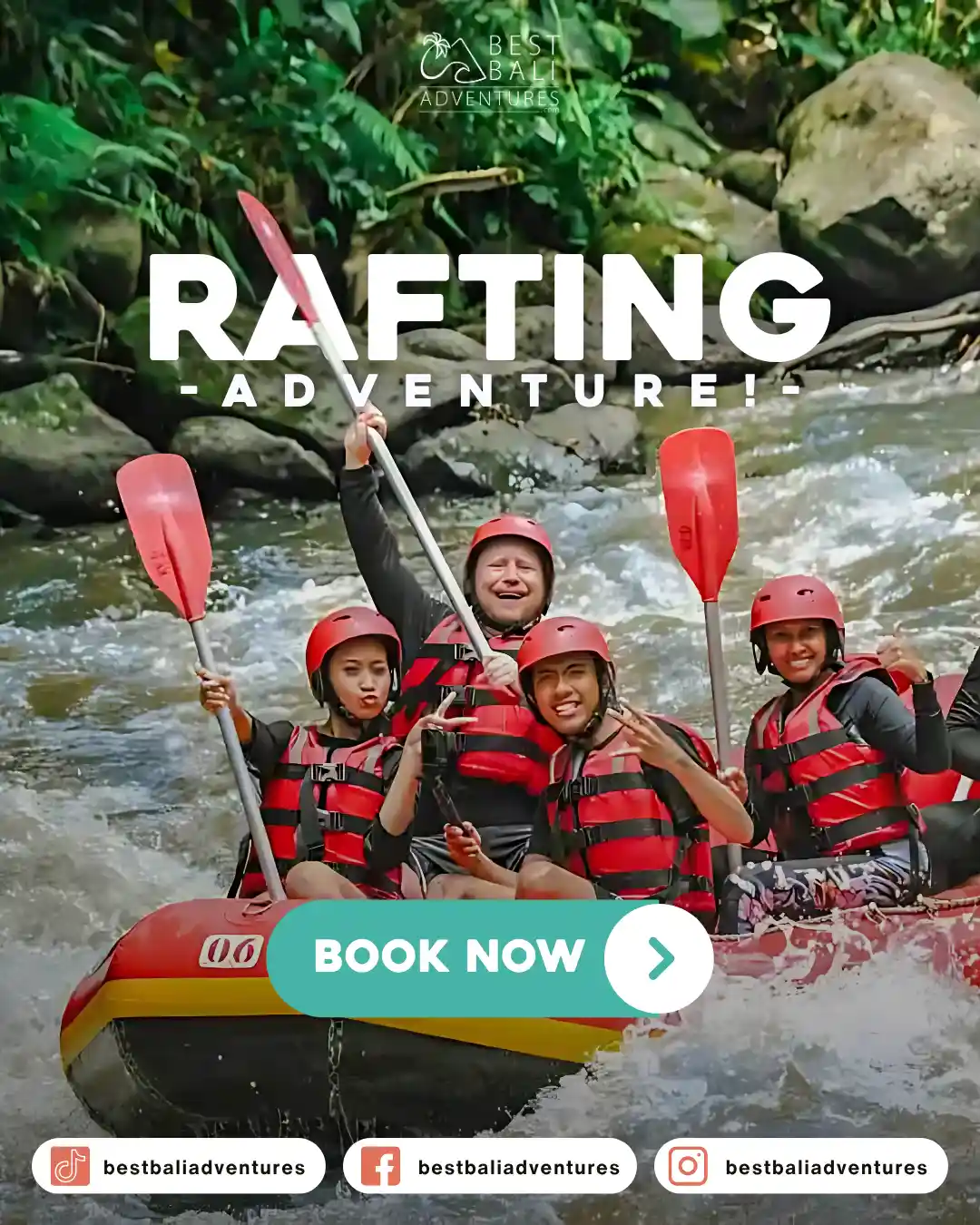 Rafting in Ubud