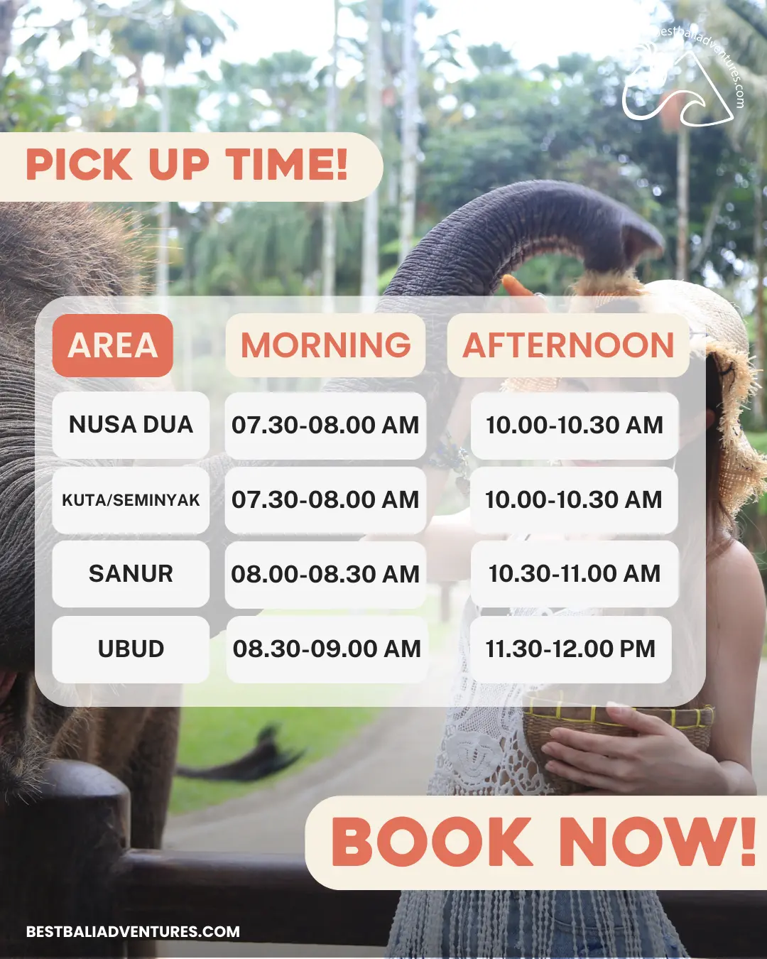 Mason Adventures Elephant Safari by Best Bali Adventures