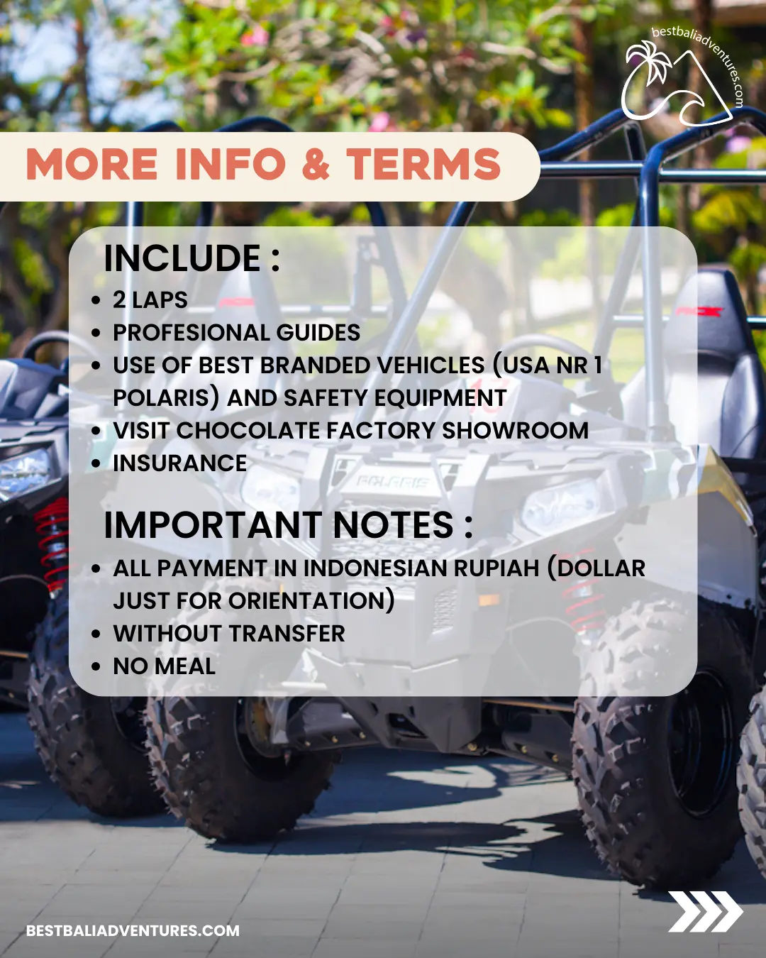 Best Bali Adventures Jungle Buggies by Mason Adventures
