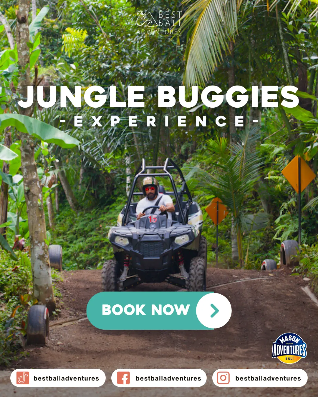 Best Bali Adventures Jungle Buggies by Mason Adventures