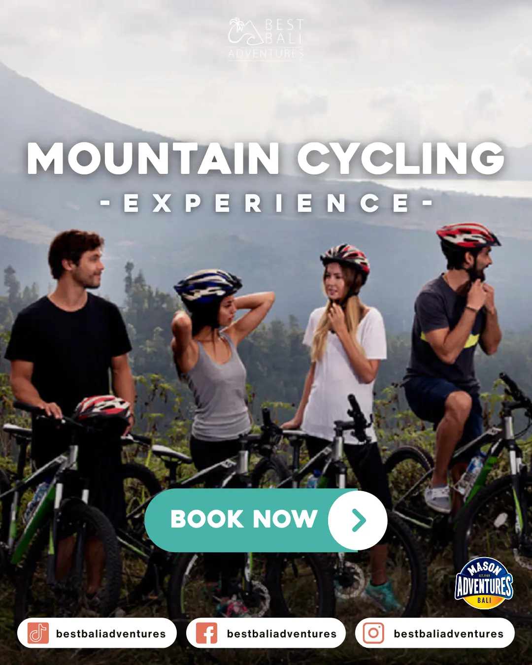 Best Bali Adventures Mountain Cycling by Mason Adventures