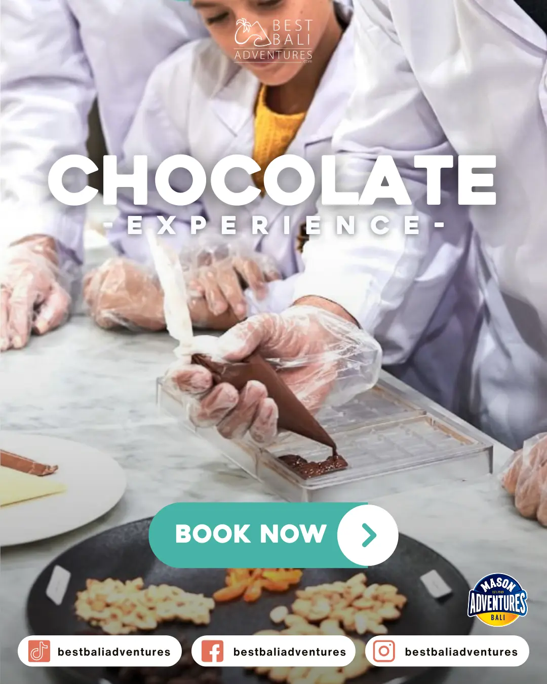Mason Adventures Chocolate Experience with Best Bali Adventures