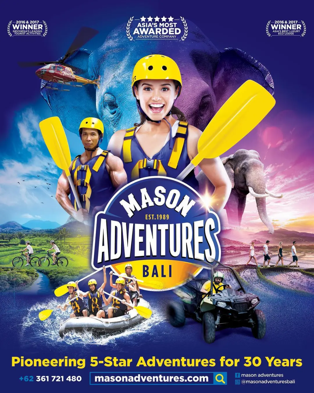 Mason Adventures Partner of Best Bali Adventures