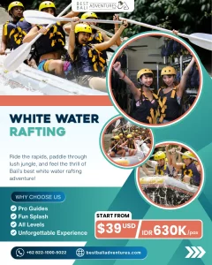 Best Bali Adventures White Water Rafting by Mason Adventures