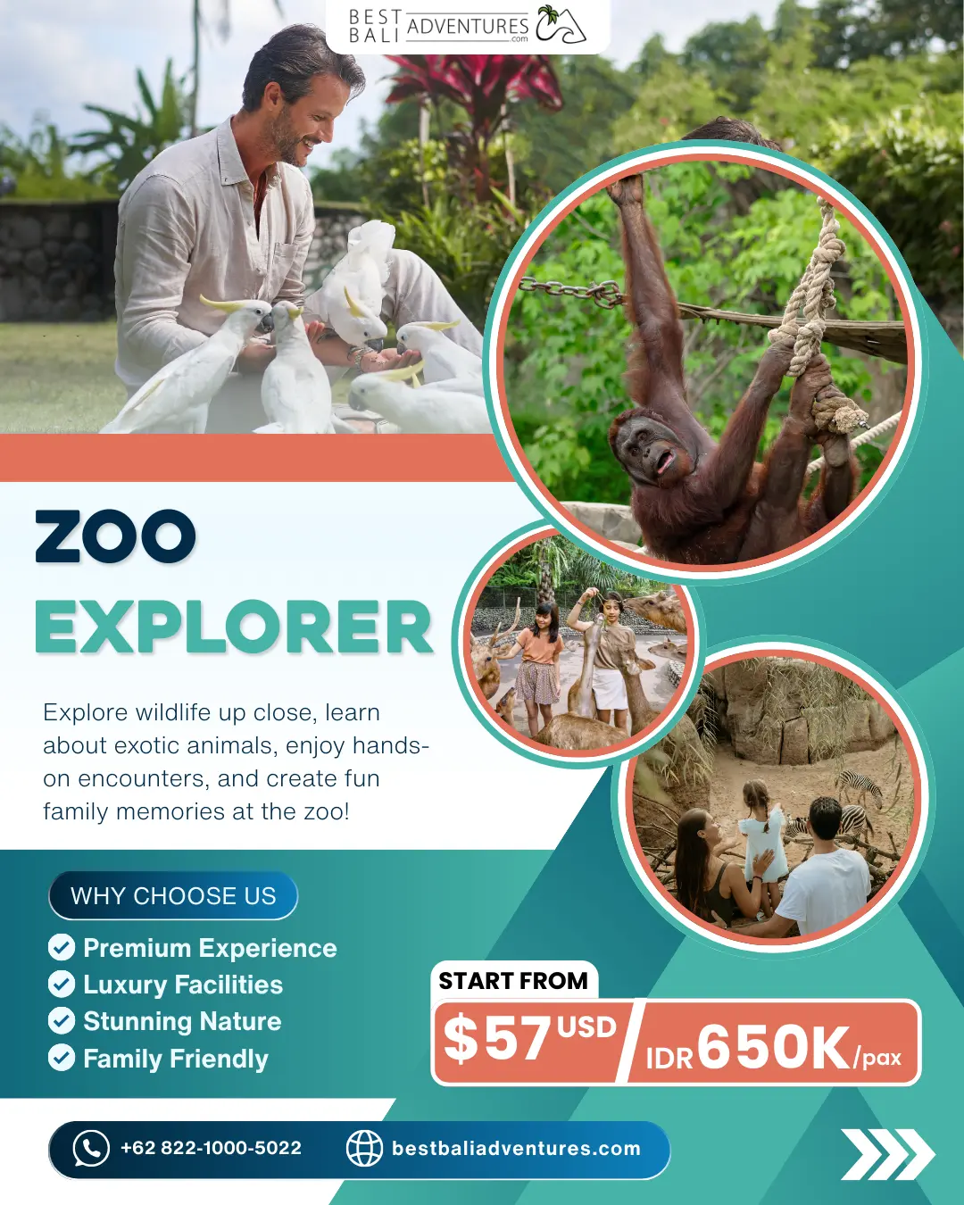 Zoo Explorer at Bali Zoo with Best Bali Adventures 2