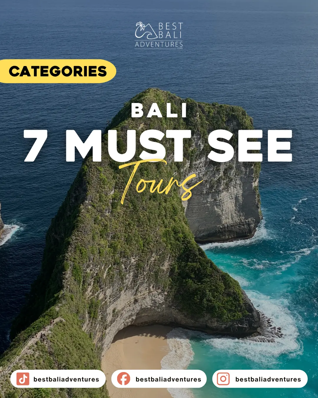 Bali 7 Must See Highlights Day Tours in Bali