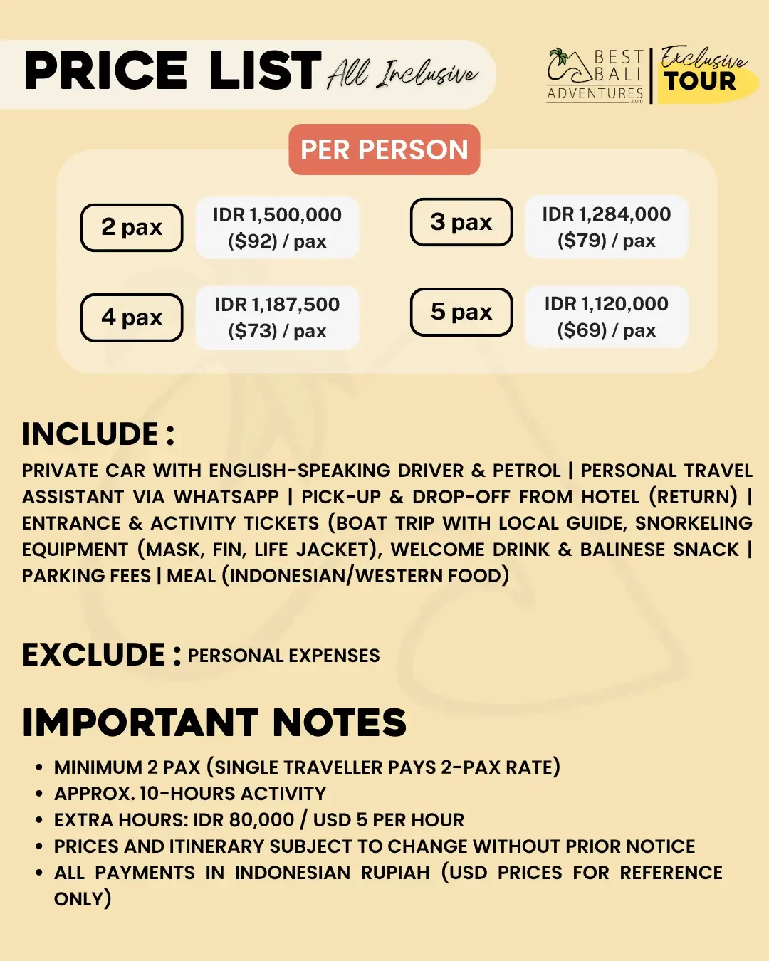 AMED SNORKELING TOUR BY BOAT