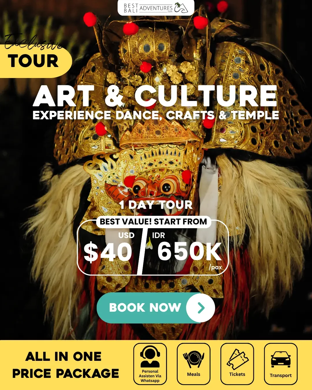Bali Art and Culture Experience Tour