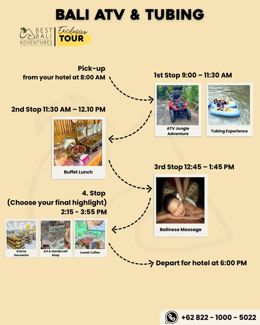 BALI ATV AND TUBING TOUR