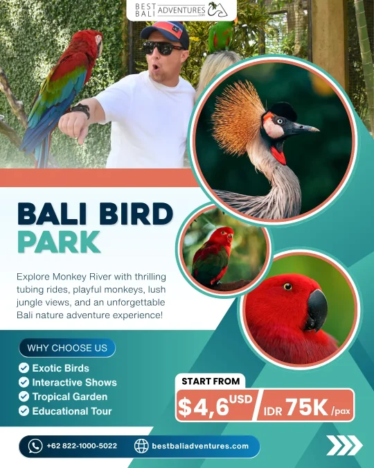 Bali Bird Park Price