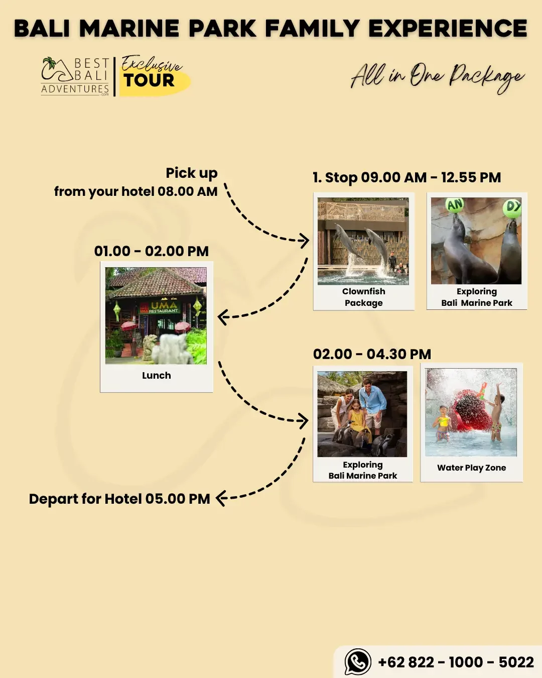 Bali Marine Park Family Experience Tour Bali Marine Park Family Experience Tour