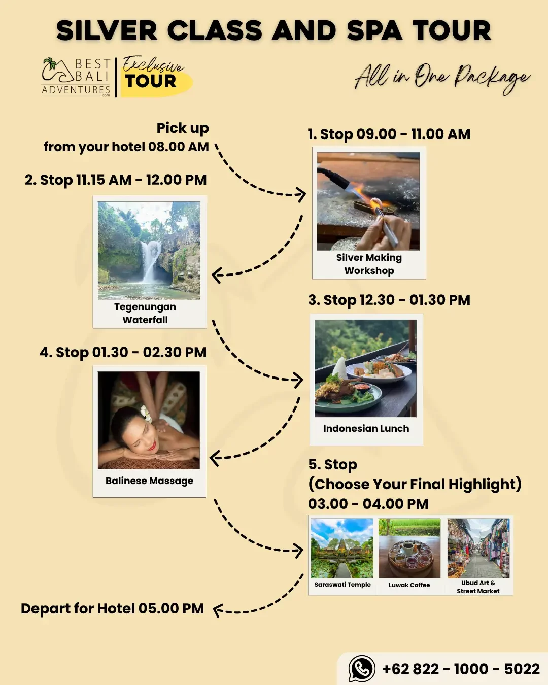 Bali Silver Class and Spa Tour Bali Silver Class and Spa Tour