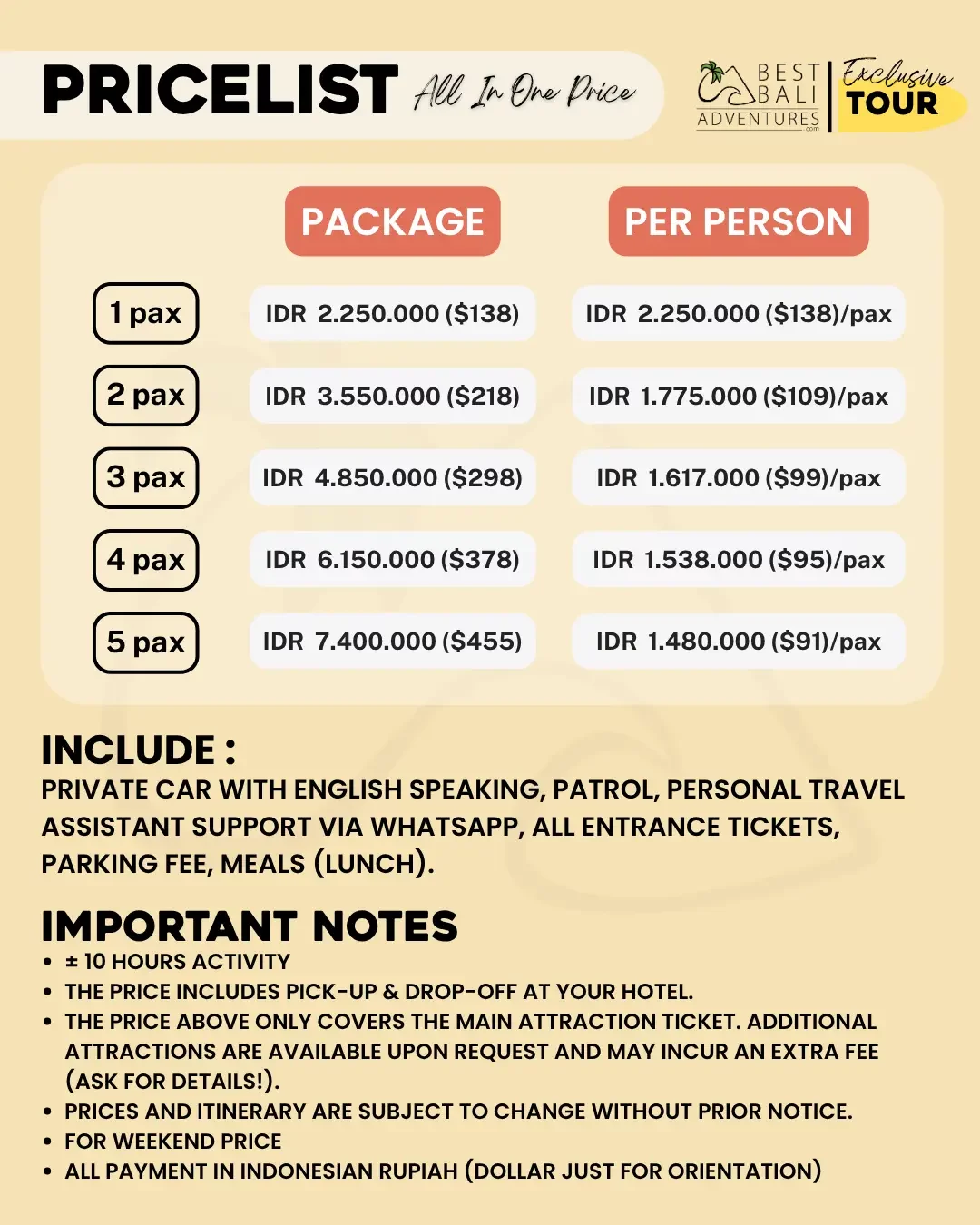 Bali Silver Class and Spa Tour