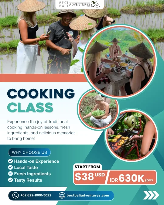 COOKING CLASS Bali Price
