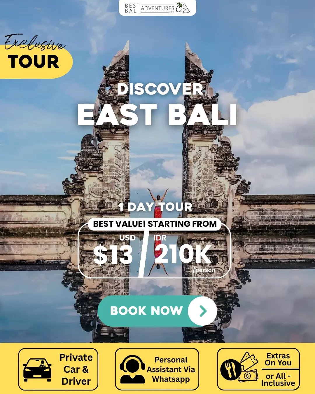 DISCOVER EAST BALI TOUR
