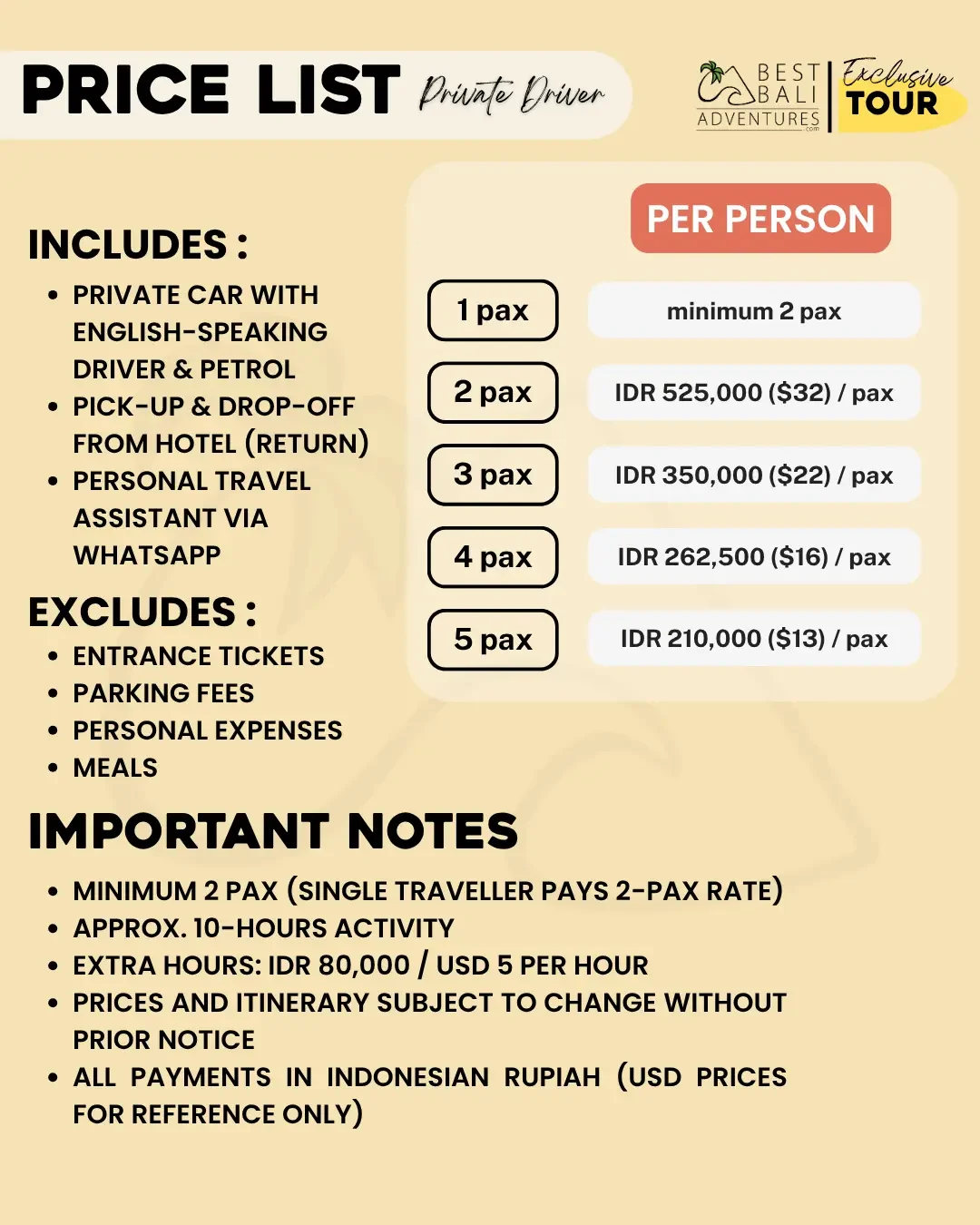 DISCOVER EAST BALI TOUR