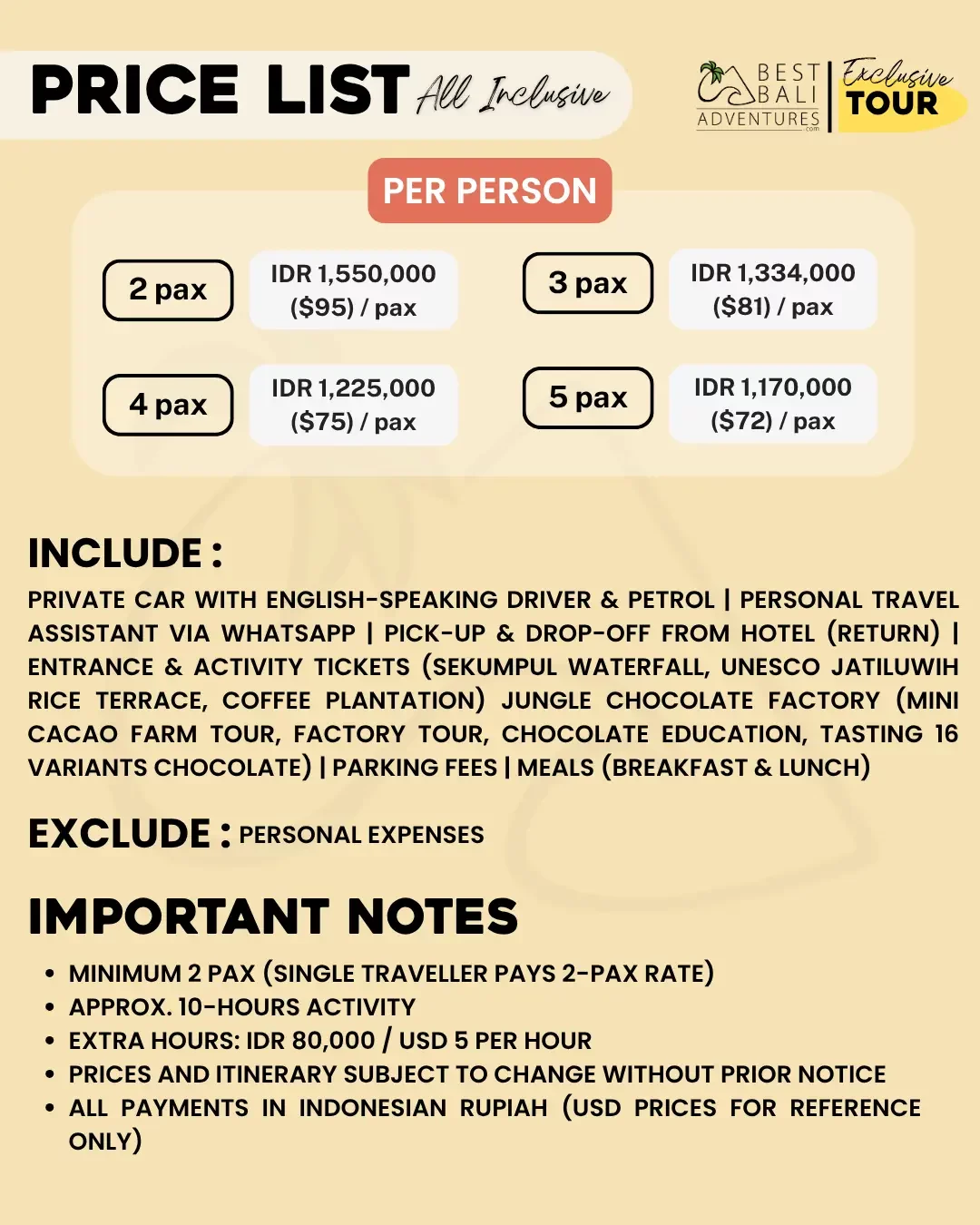 HIGHLAND WONDERS WATERFALL UNESCO RICE TERRACE TOUR