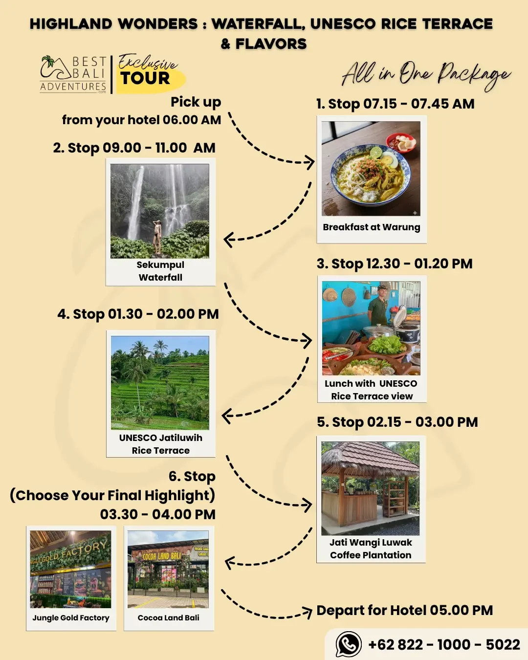Highland Wonders Waterfall UNESCO Rice Terrace Tour Highland Wonders Waterfall UNESCO Rice Terrace Tour