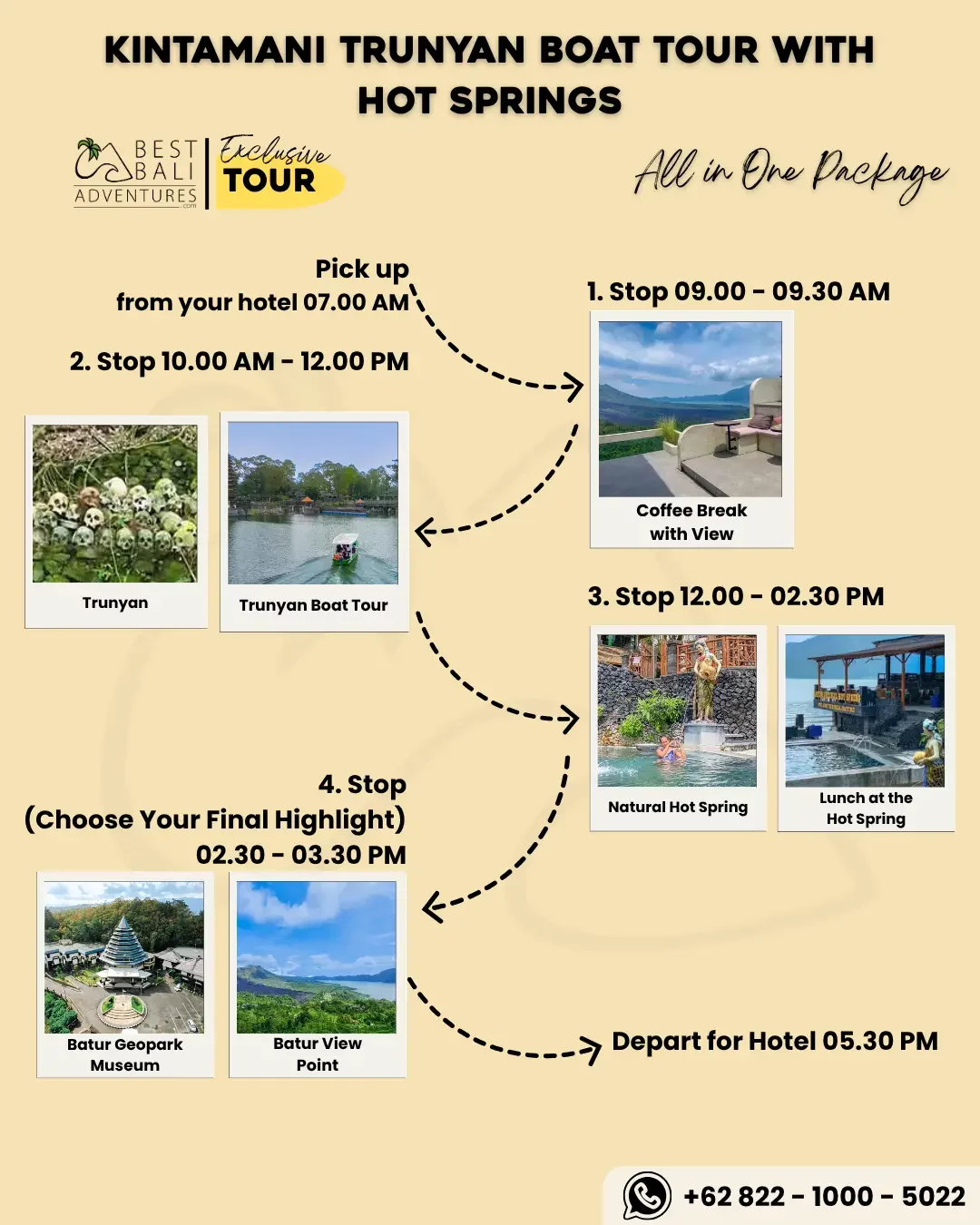Kintamani Trunyan Boat Tour with Hot Springs 2 Kintamani Trunyan Boat Tour with Hot Springs