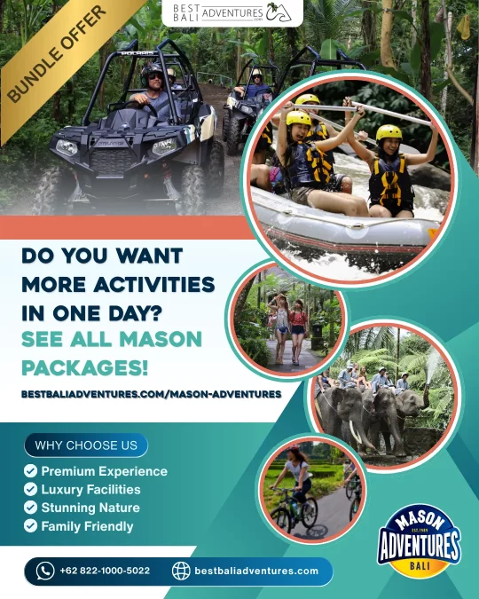 Mason Adventures Packages by Best Bali Adventures