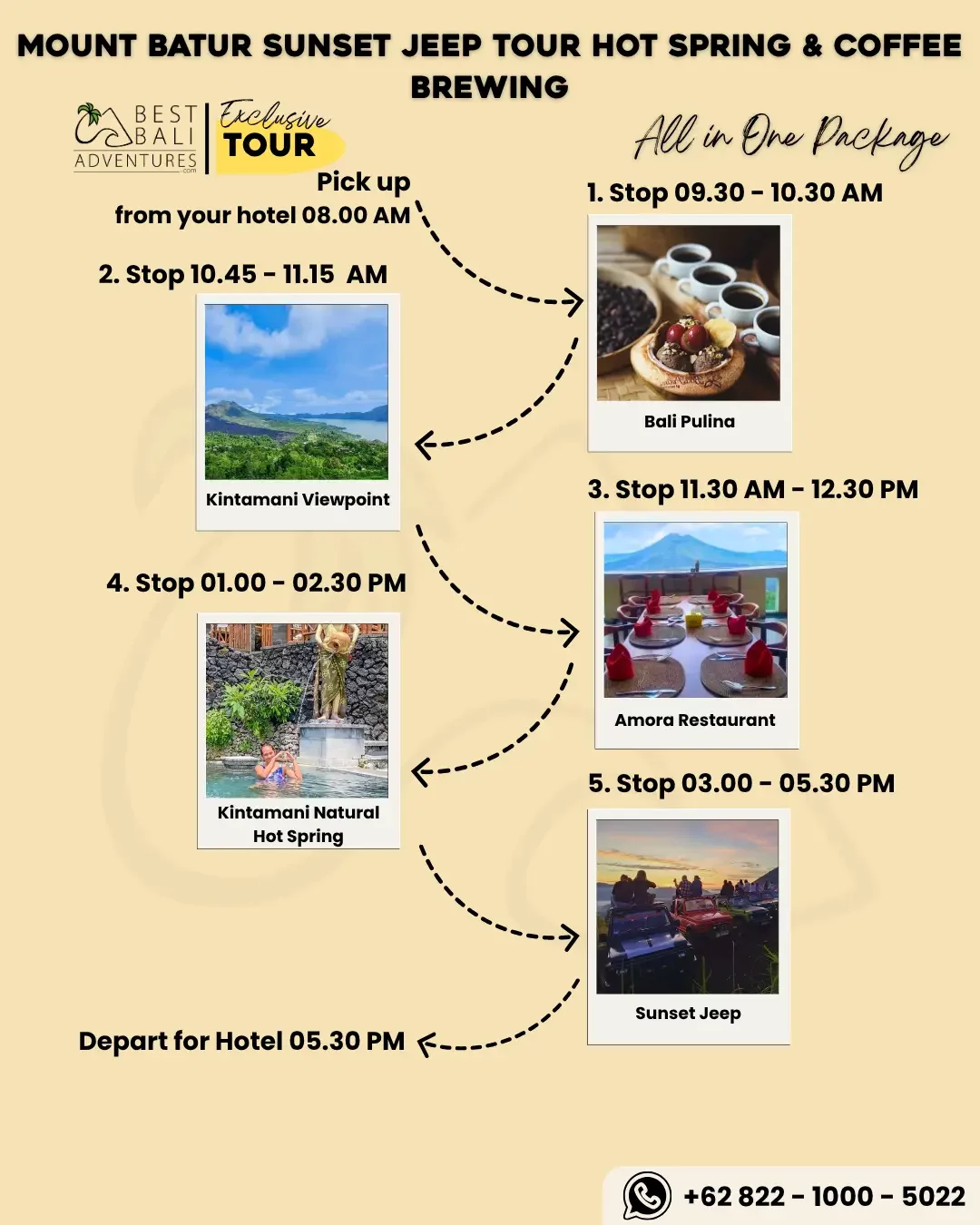 Mount Batur Sunset Jeep Tour Hot spring and coffee brewing Mount Batur Sunset Jeep Tour Hot spring and coffee brewing