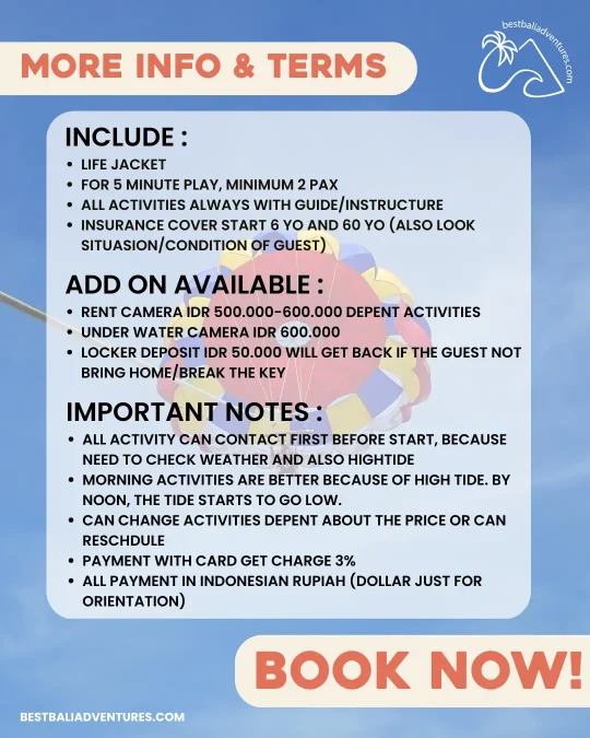 Parasailing Bali Info