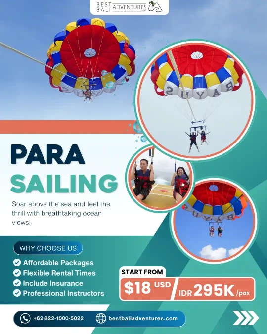Parasailing Bali Price