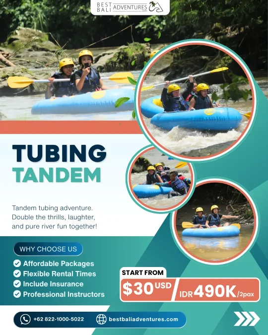 Tandem Tubing Bali Price
