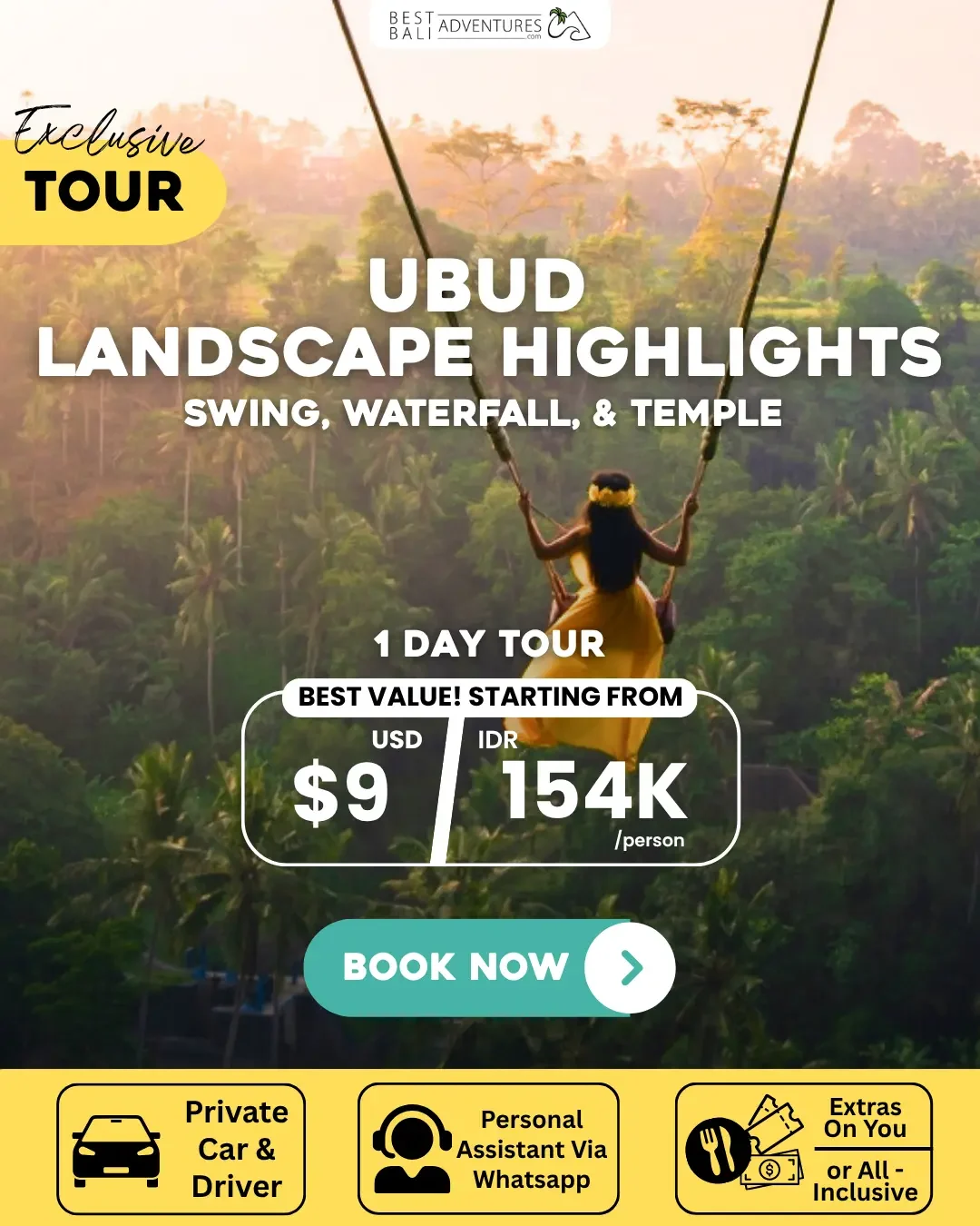 UBUD LANDSCAPE HIGHLIGHTS TOUR