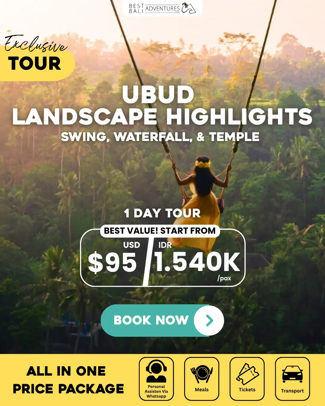 Ubud Landscape Highlights Tour