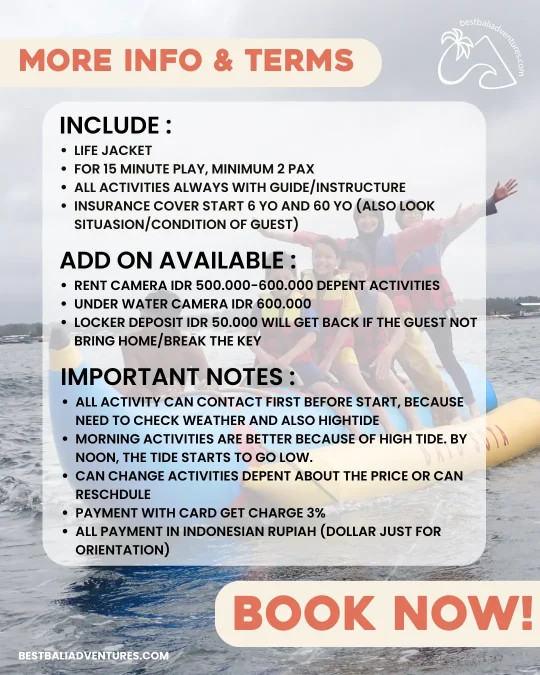 banana boat bali Info
