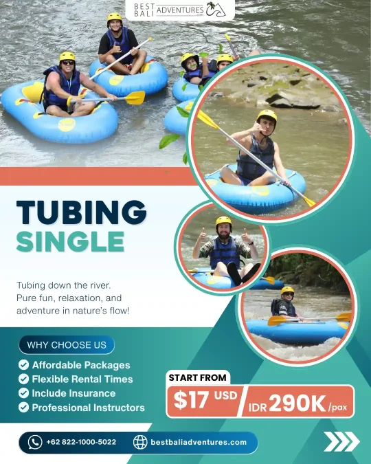 tubing bali ubud price